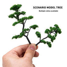 Load image into Gallery viewer, 50 pcs 4-12cm Mixed Miniature Greeting Pine Tree Model Train Railway DIY Scenery Dollhouse Garden Landscape Terrarium Diorama Craft Supplies