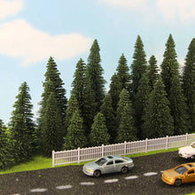 Load image into Gallery viewer, Miniature Pine Tree Models Green | Mixed Sizes Model Trees | Railway Diorama Craft Supplies