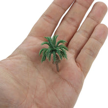 Load image into Gallery viewer, 20pcs Miniature Dwarf Coconut Palm Trees - Model Train Scenery, Terrarium Supply