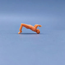 Load image into Gallery viewer, Man Kneeling Praying Miniature Unpainted Figure 1/64 1/50 1/43 1/35 1/24 1/18 Scale Model Scene Layout Accessories Diorama Supplies