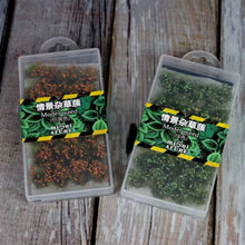 Load image into Gallery viewer, Miniature Irregular Weed Ground Grass Cluster Model Railway Layout Accessories DIY Landscape Dollhouse Terrarium Diorama Craft Supplies