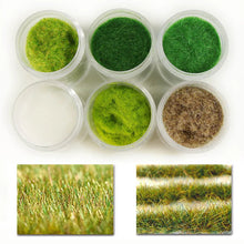 Load image into Gallery viewer, 3mm Static Grass Flock 60g Mixed Colors for Diorama Terrain Model Railway Scenery