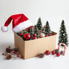 Load image into Gallery viewer, 20 pcs Miniature Snowy Pine Tree Model with Base HO TT N Z Scale Train Railway Scene Accessories Terrarium Christmas Diorama Craft Supplies