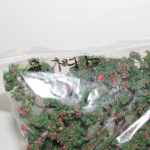 Load image into Gallery viewer, 10 pcs 11cm Miniature Green Tree with RedYellow Fruit O Scale 150 Models Railway Accessories Forest Fairy Garden Terrarium Craft Supplies