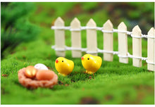 Load image into Gallery viewer, 10pcs Mini Resin Hen and Chick Figurines Cute Farm Animal Miniatures for Fairy Garden, Dollhouse, Terrarium & DIY Home Decorations