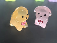 Load image into Gallery viewer, 30 pcs Mixed Miniature Puppy Cute Dog Model Glow in Dark DIY Dollhouse Landscape Fairy Garden Accessories Terrarium Diorama Craft Supplies