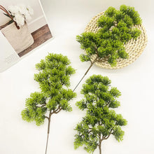Load image into Gallery viewer, 2pcs 33cm Artificial Pine Trees for Diorama, Model Scenery, Miniature Landscape, Dollhouse Garden, Craft Supplies for Model Making