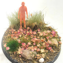 Load image into Gallery viewer, Miniature Pink Leaves Scenery Material Fairy Garden Diorama Terrain Scatter Dollhouse Landscape