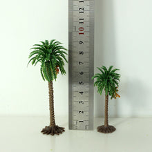 Load image into Gallery viewer, 10 pcs 6-15cm Miniature African Coconut Palm Tree Models Railway Accessories Forest Fairy Garden Landscape Terrarium Diorama Craft Supplies