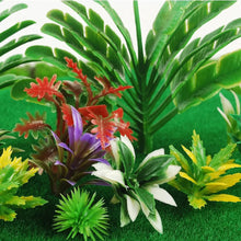 Load image into Gallery viewer, 45pcs Miniature Model Shrubs & Bushes Plastic Scenery Plants for Diorama, Train Layout, Model Making