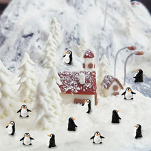 Load image into Gallery viewer, 5/10 pcs Miniature Cute Penguin Figure Model DIY Scenery Dollhouse Landscape Fairy Garden Accessories Terrarium Diorama Craft Supplies