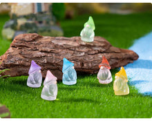 Load image into Gallery viewer, 50/100pcs Luminous Mini Gnomes, Glow in the Dark Fairy Garden Figurines, Micro Landscape, Terrarium, Pot, Home, and DIY Décor Accessories