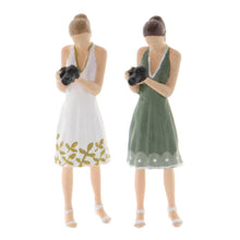 Load image into Gallery viewer, Miniature Camera Woman People Figure 1:64 Model Sand Table Layout Building Street Landscape Accessories Diorama Supplies