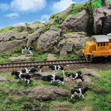 Load image into Gallery viewer, 32 pcs Miniature Dairy Cow Farm Animal 1:87 Figure HO Scale Models Toys Landscape Garden Scenery Layout Scene Accessories Diorama Supplies
