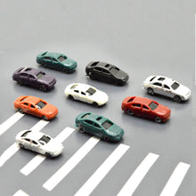 Load image into Gallery viewer, Miniature Cars Set 1:300 Scale Model Railway & Diorama Scenery Craft Supplies (30–100pcs)