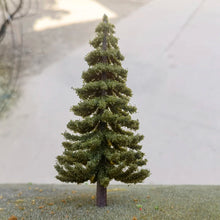 Load image into Gallery viewer, 2 pcs 12cm Miniature Autumn Winter Pine Tree Model Train Railway DIY Scenery Dollhouse Garden Landscape Terrarium Diorama Craft Supplies