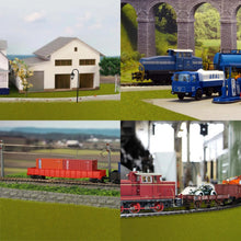 Load image into Gallery viewer, Artificial Grass Mat 40x200cm, 2mm Thick Model Landscape Sheet DIY Diorama Lawn, Miniature Scenery