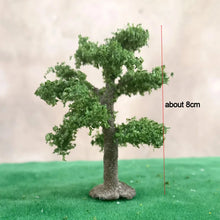 Load image into Gallery viewer, 8cm Miniature Spruce Pine Model Tree with Wire Trunk for Dioramas, Train Layouts, Military Sand Tables, Micro Landscape Crafting