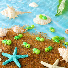 Load image into Gallery viewer, 5/10 pcs Miniature Cute Turtle Figure Model DIY Scenery Dollhouse Landscape Fairy Garden Accessories Terrarium Diorama Craft Supplies