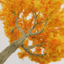 Load image into Gallery viewer, 10/15/23/28cm Miniature Yellow Maple Wire Tree Model Railway Layout Accessories DIY Landscape Dollhouse Terrarium Diorama Craft Supplies