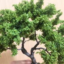 Load image into Gallery viewer, 12/15/20/25cm Miniature Green Oak Wire Tree Model Railway Accessories DIY Scene Garden Landscape Dollhouse Terrarium Diorama Craft Supplies