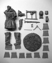 Load image into Gallery viewer, WWII German Soldier MG42 gunner 'Holding the line' Kharkov 1943 Unpainted Resin Figure 1/16 Scale Unassembled Model