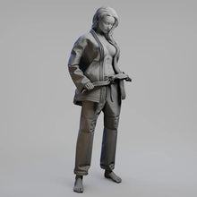 Load image into Gallery viewer, Sexy Judo Girl Unpainted Resin Figure 1/35 1/24 1/12 Scale Unassembled Model