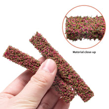 Load image into Gallery viewer, 5 pcs Miniature Shrub Strips Grass Fence Models DIY Sand Table Building Layout Dollhouse Garden Landscape Terrarium Diorama Craft Supplies
