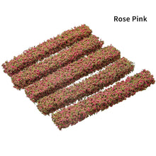 Load image into Gallery viewer, 5 pcs Miniature Shrub Strips Grass Fence Models DIY Sand Table Building Layout Dollhouse Garden Landscape Terrarium Diorama Craft Supplies