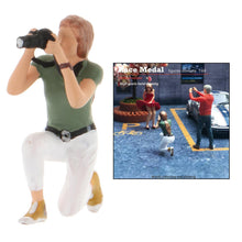 Load image into Gallery viewer, Miniature Photoshoot Sexy Lady Woman Man People Figure 1:64 Model Sand Table Scenery Building Street Landscape Accessories Diorama Supplies