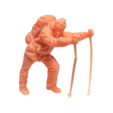 Load image into Gallery viewer, Miniature Mountain Ice Climbing Hiking People Unpainted Figure 1:64 Model Landscape Scenery Layout Accessories Diorama Supplies
