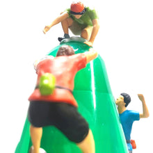 Load image into Gallery viewer, Miniature Rock Climber Sport Climbing People Unpainted Figure 1:64 Model Building Landscape Scenery Layout Accessories Diorama Supplies