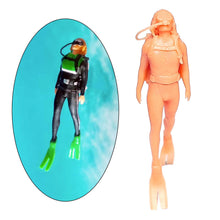 Load image into Gallery viewer, Unpainted Miniature Diving Figure 1:64 Scale Resin Model for Diorama, Architecture & Scenery Crafts