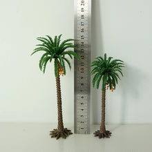 Load image into Gallery viewer, 10 pcs 6-15cm Miniature African Coconut Palm Tree Models Railway Accessories Forest Fairy Garden Landscape Terrarium Diorama Craft Supplies