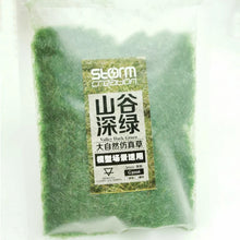 Load image into Gallery viewer, 30g 3mm Miniature Nylon Static Grass Powder Model Train Railway Accessories DIY Scenery Landscape Dollhouse Terrarium Diorama Craft Supplies