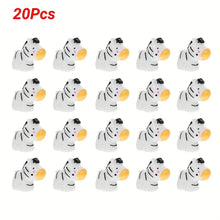 Load image into Gallery viewer, 20pcs Miniature Resin Zebra Figurines for Fairy Garden DIY, Landscape Accessories, Terrarium Craft Supplies