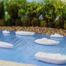 Load image into Gallery viewer, 32 pcs Miniature Mixed Ship Boat Yacht Unpainted Models HO N Z Scale Landscape Scenery Layout Accessories Diorama Supplies