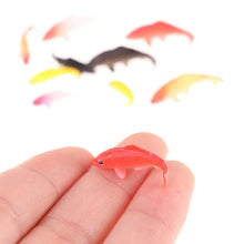 Load image into Gallery viewer, 5 pcs Miniature Tiny Carp Fish Figure Model DIY Scenery Dollhouse Landscape Fairy Garden Accessories Terrarium Diorama Craft Supplies