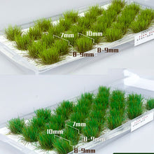 Load image into Gallery viewer, 33pcs Miniature Grass Tuft Models, Railway Scenery, Diorama Supplies