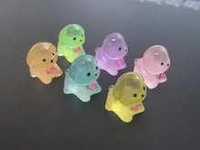 Load image into Gallery viewer, 30 pcs Mixed Miniature Puppy Cute Dog Model Glow in Dark DIY Dollhouse Landscape Fairy Garden Accessories Terrarium Diorama Craft Supplies