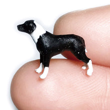 Load image into Gallery viewer, 8pcs Miniature Farm Animals – Shepherd, Sheep & Dog Figures 1/64 1/87 Scale for Dioramas, Train Layouts and Garden Scenery