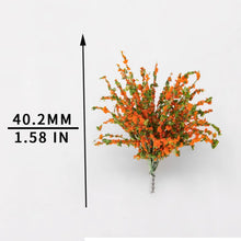 Load image into Gallery viewer, Miniature Flower Bushes for Diorama, Mixed Color Model Plants, Fairy Garden & Sand Table Landscaping Supplies (10pcs)