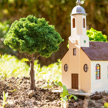 Load image into Gallery viewer, 10–15cm Miniature Model Tree – Wire Trunk Trees for Diorama, Railway Train Layout, Architecture Models, Dollhouse and DIY Craft Supplies