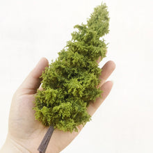 Load image into Gallery viewer, 14/21cm Miniature Pine Tree model DIY Sand Table Train Railway Scenery Fairy Garden Landscape Terrarium Diorama Craft Supplies