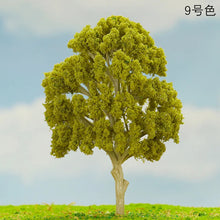 Load image into Gallery viewer, 10pcs Miniature Model Trees 4.5cm, HO Scale for Diorama Scenery, Railway Layout & Craft Supplies