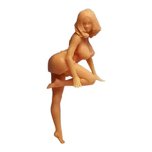 Load image into Gallery viewer, Miniature Spice Woman People Unpainted Figure 1:64 Scale Models Street Building Landscape Scenery Layout Accessories Diorama Supplies