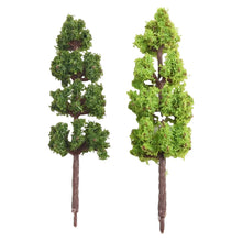 Load image into Gallery viewer, 20pcs Miniature Model Trees 6cm for Diorama Railway Scenery Landscape Train Layout Terrain Accessories