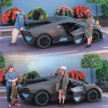 Load image into Gallery viewer, Miniature City Boy Girl Skateboarder People Figure 1:32 Model Sand Table Layout Building Street Landscape Accessories Diorama Supplies