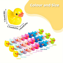 Load image into Gallery viewer, 50 pcs Mixed Miniature Little Duck Figure Model DIY Scenery Dollhouse Landscape Fairy Garden Accessories Terrarium Diorama Craft Supplies