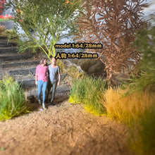 Load image into Gallery viewer, Miniature Tearable Grass Tuft Model Train Railway Accessories DIY Scenery Landscape Dollhouse Terrarium Diorama Craft Supplies